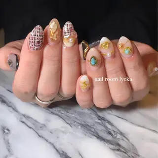 ネイル ﾈｲﾙﾙｰﾑﾘｯｶ 𝐦𝐚𝐲𝐮のネイルデザイン