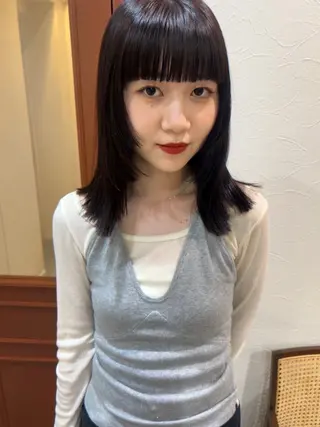 ミディアム rena ✶伏見/パーマのヘアスタイル