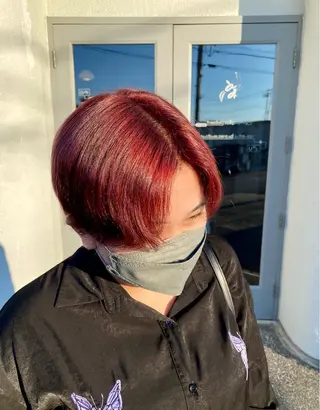 ショート 北川 飛瑶のヘアスタイル