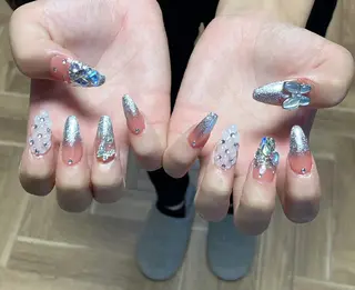 ロング ネイル Lofi nails ゆきこのネイルデザイン