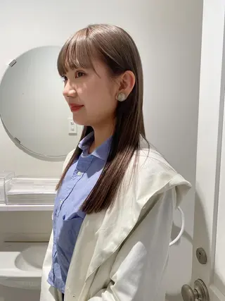 ロング カラー 🍸nana/透明感 カラー/レイヤー✨のヘアスタイル