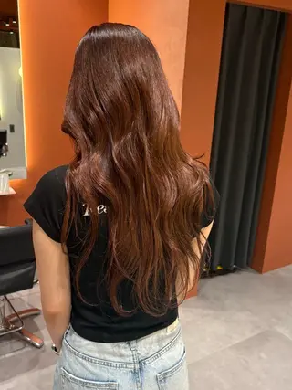 ロング 🍁暖色推し🍁 ookagoのヘアスタイル