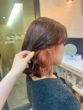 ショート レイヤー/暖色/ 髪質改善/永礼芳果のヘアスタイル