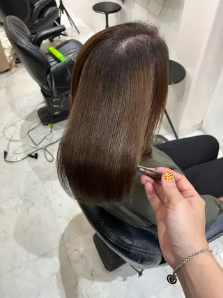 セミロング カラー SALON DE BEAUTE KIRIKO所属・美髪矯正満足度NO1 ibara/花盛のその他イメージ