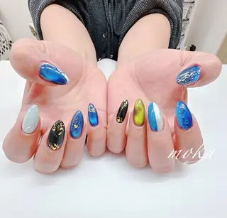 ネイル 胡蝶蘭レディースサロ ンNailMOKAのネイルデザイン