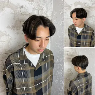 カラー メンズ メンズサロン IVY 池袋のヘアスタイル