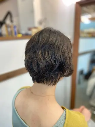 ショート パーマ 'Inovel'所属・木宮 美緒のヘアスタイル