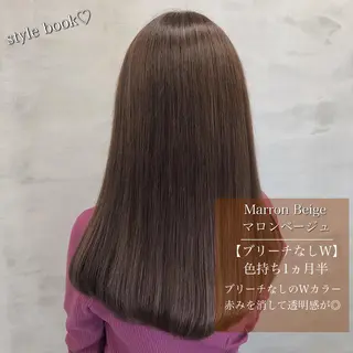 ロング カラー 【美髪特化 髪質改善サイトウ】のヘアスタイル
