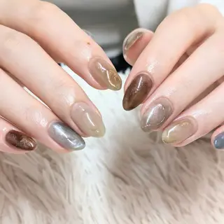 ネイル 會田 瑠衣のネイルデザイン