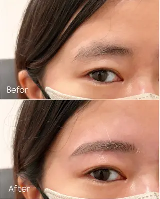 アイブロウ suu東梅田 nanahoのマツエク・マツパデザイン