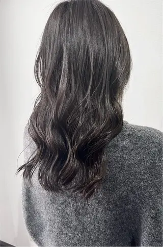 セミロング 切っぱなし💇‍♀️ イヤリング🎨龍之介のヘアスタイル