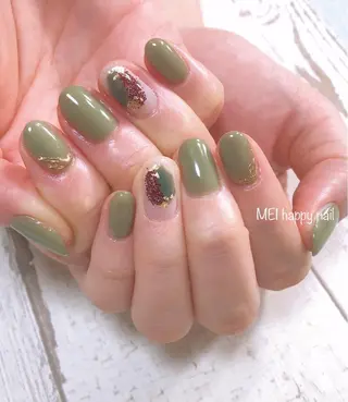 ネイル 北浦和 自爪育成ケアのネイルデザイン