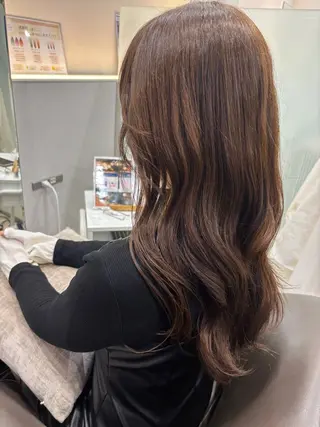 ロング 韓国/顔周りカット /キム チョウヒのヘアスタイル