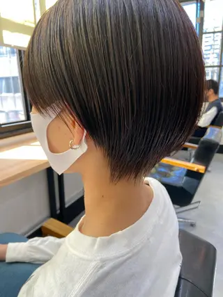 ショート 田中 あやなのヘアスタイル