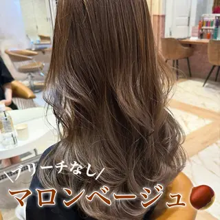 ロング カラー 髪質改善/縮毛矯正 松原和志のヘアスタイル