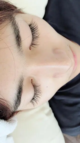 ミディアム カラー パーマ ヘアアレンジ メンズ キッズ ネイル マツエク・マツパ 透明感カラー💖 Stylist佐藤澪のマツエク・マツパデザイン