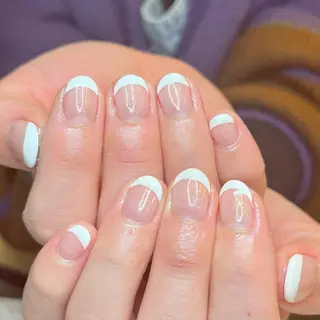 ショート カラー ネイル ネイルサロン　リリーブランシュ所属・森 瑞紀のネイルデザイン