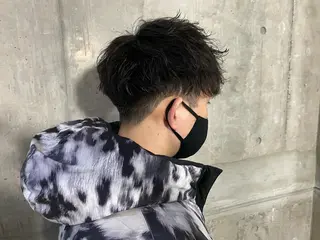 パーマ BABY 艶髪暗髪ヘア💖達人のヘアスタイル
