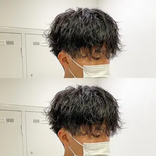 パーマ メンズ 【メンズ特化】 池田大成✂︎のヘアスタイル
