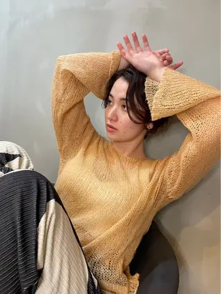 ショート カラー ショート/ボブ/ 心斎橋/宮脇美奈のヘアスタイル