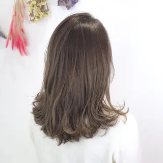 セミロング 似合わせカット🌿 前川のヘアスタイル