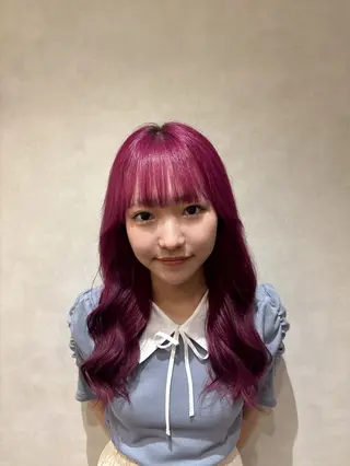 ロング UNCHEL所属・空閑 永知のヘアスタイル