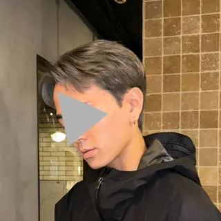 ショート カラー メンズ ✂︎✂︎MOMO池袋 EMANON③🩵のヘアスタイル