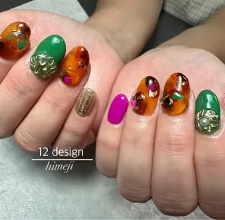 ネイル 12 designのネイルデザイン