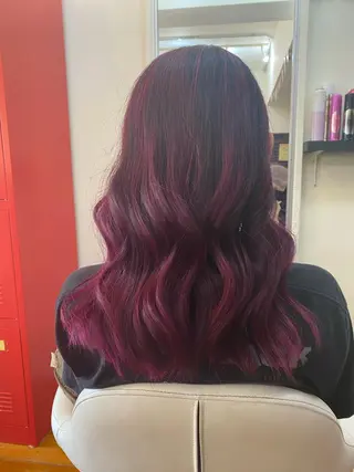 セミロング プルエク/clana ♡marinのヘアスタイル