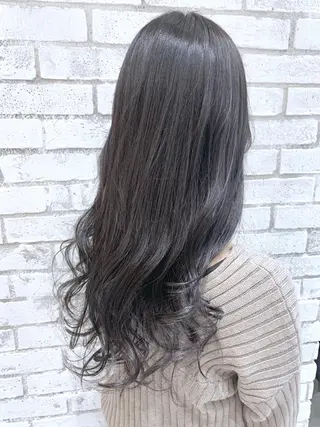 ロング カラー パーマ ヘアアレンジ filo byFeria渋谷所属・縮毛矯正/美髪 髪質改善/石田幸輔のヘアスタイル
