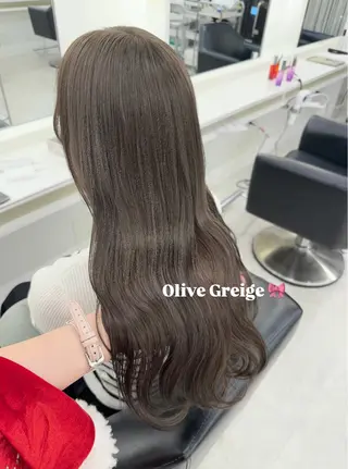 ロング カラー ParveMix🎀 稲垣詞葉のヘアスタイル