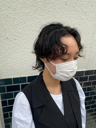 ミディアム パーマ お任せヘア☘️☘️ 及川渚のヘアスタイル