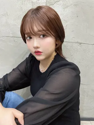 ショート JIEN MIUのヘアスタイル