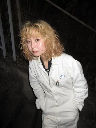 ミディアム パーマ hina KEEDAのヘアスタイル