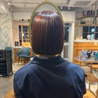 ミディアム 髪質改善/ボブ /韓国/erikoのヘアスタイル