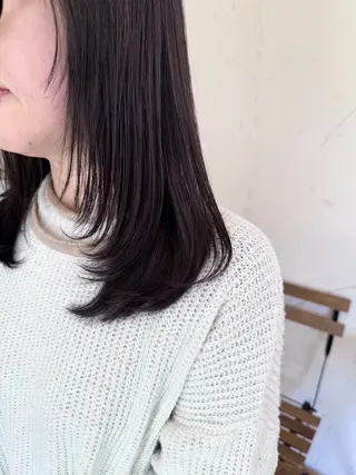 セミロング カラー メンズ特化/パーマ指 名No.1/百瀬太郎のヘアスタイル