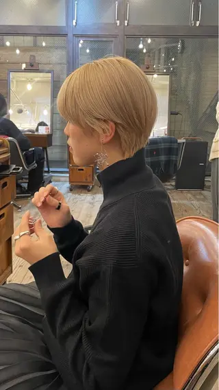 ショート 原宿/ケパーマ 🧺ユウマのヘアスタイル