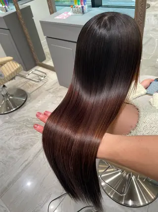 ロング あさひ/艶髪 ／暖色カラーのヘアスタイル