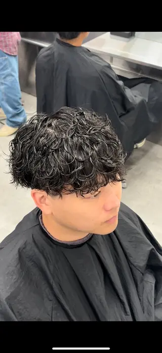 ショート パーマ メンズ お悩み解消✨/ メンズパーマ✨/直樹のヘアスタイル