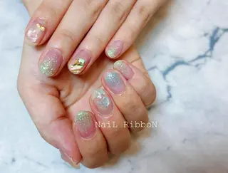 ネイル ネイルリボン 伊藤のネイルデザイン