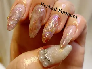 ロング Re:Nail Formula所属・kido chieのネイルデザイン