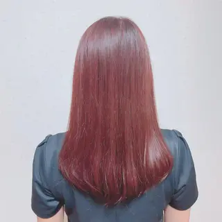 ロング ☃️顔周りレイヤー グレージュSHUTOのヘアスタイル