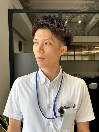 ショート メンズパーマ/メンズ カット/伊藤　げんのヘアスタイル