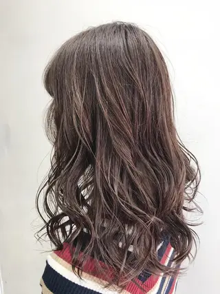 セミロング カラー 池田 雄太 ✨美髪縮毛矯正✨のヘアスタイル