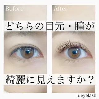 マツエク・マツパ h..eyelash ..Hiroのマツエク・マツパデザイン
