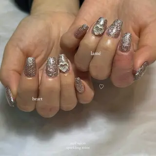 ネイル sparkling mint【スパークリングミント】所属・natsuki 🎀💎モデル様募集のネイルデザイン