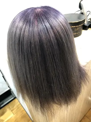 ミディアム カラー モテ髪作ります✨ NAGISAのヘアスタイル