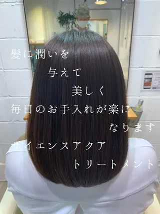 セミロング HAIR  SALONgenie (ヘアーサロンジーニー)所属・嶋崎 啓人のヘアスタイル