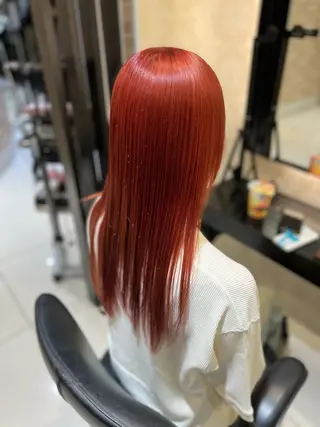 ロング カラー ボブ/ハイトーン髪質 改善/越谷✨クラモチのヘアスタイル