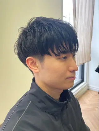 ショート メンズ 溝口 槙里也のヘアスタイル